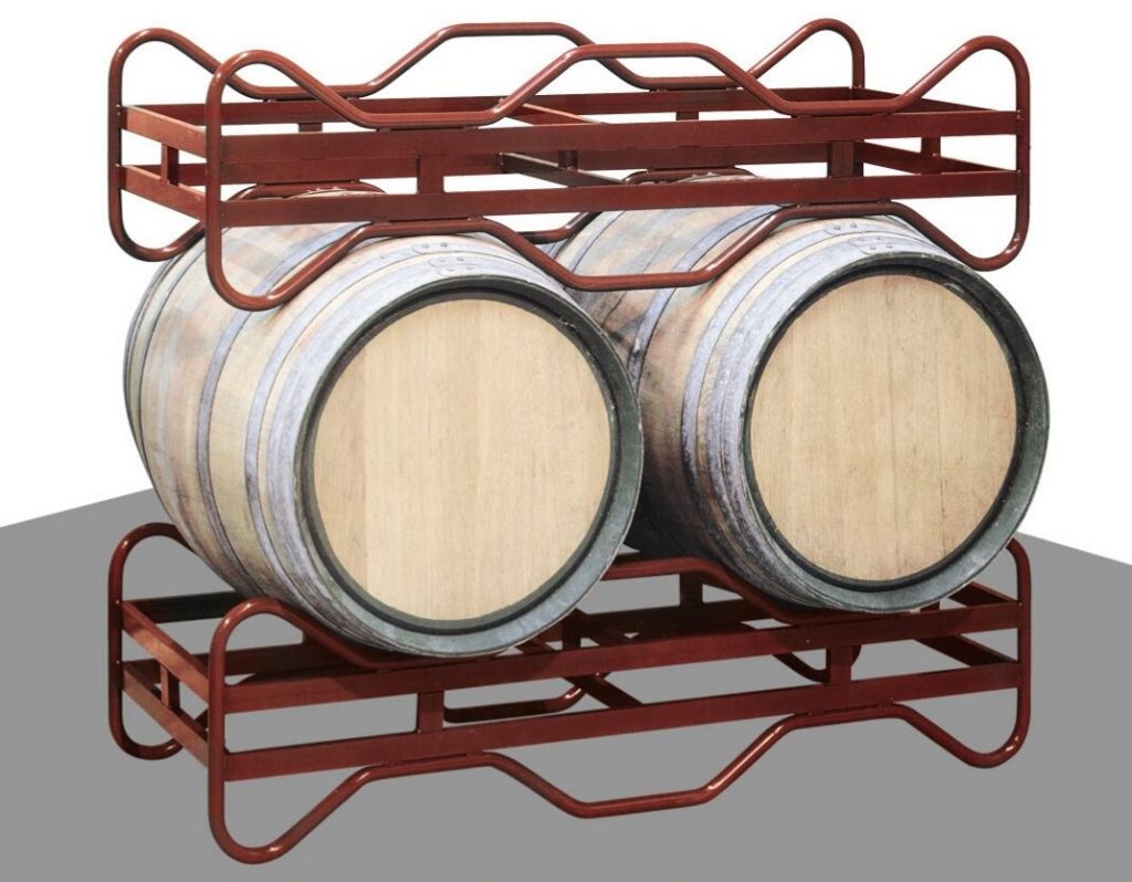 Suporte Metalico com barris