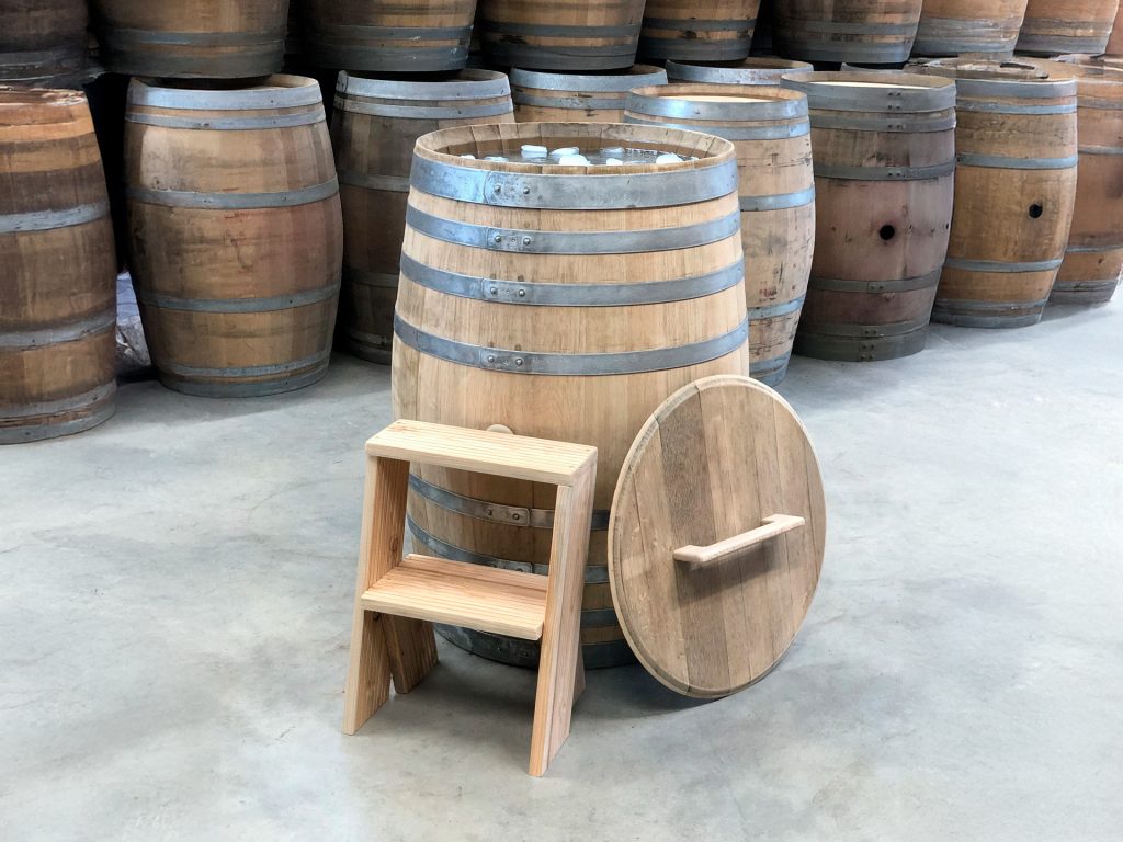 barril gelo