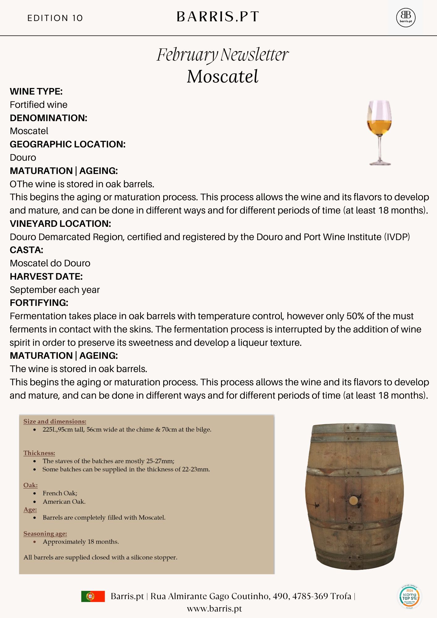 Barris pt Newsletter 10st Edition