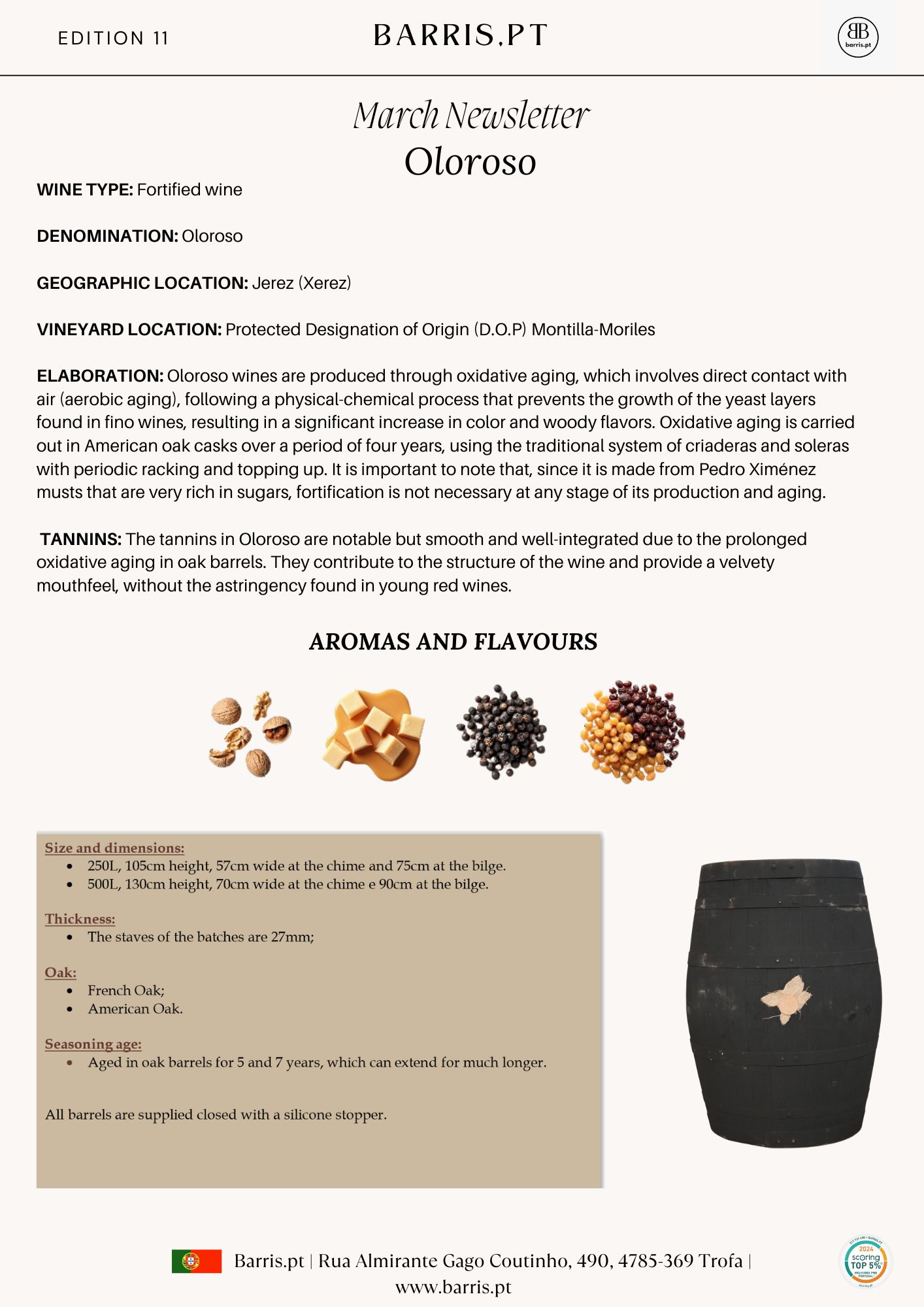 Barris pt Newsletter 11st Edition