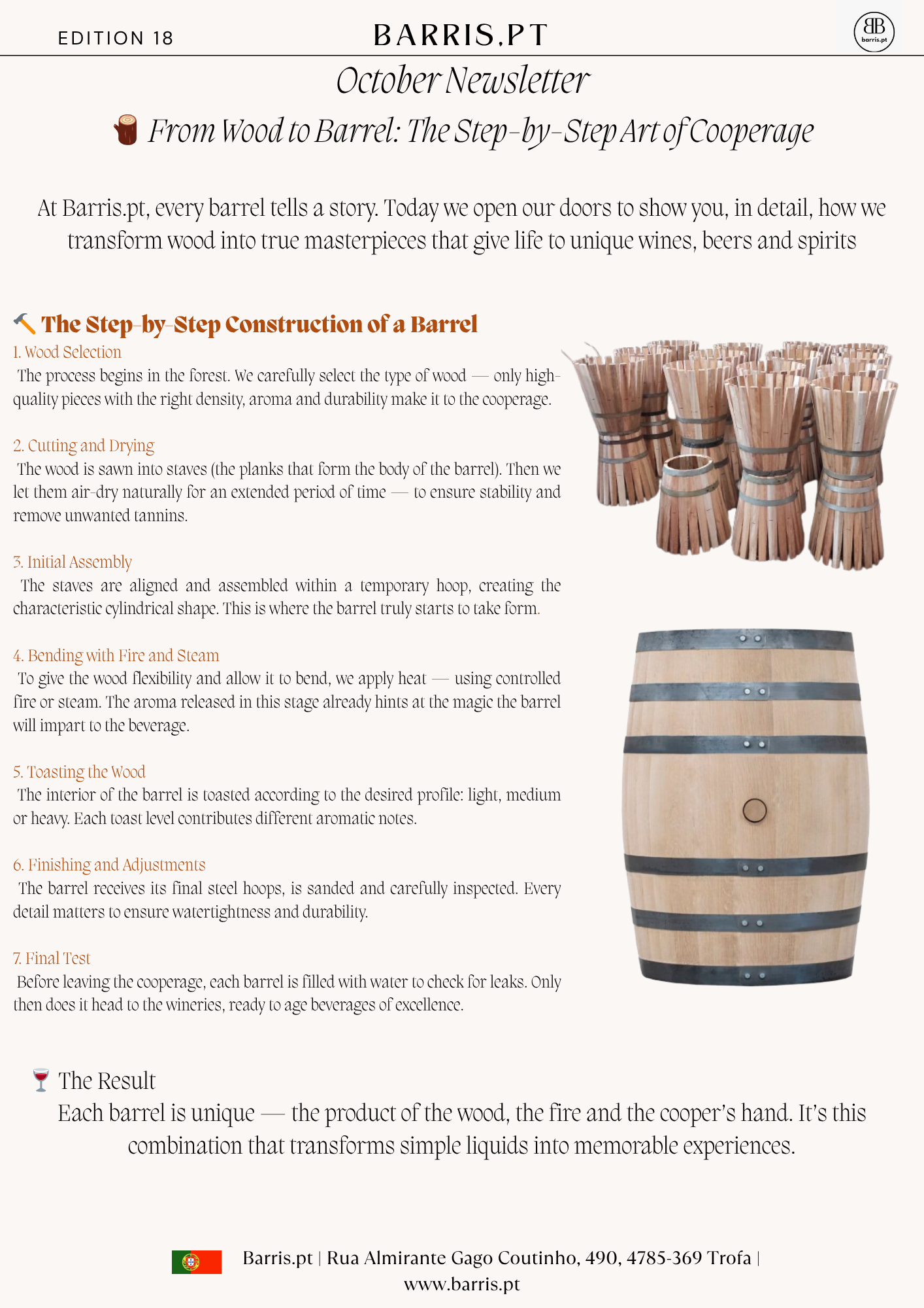 Barris pt Newsletter 18st Edition